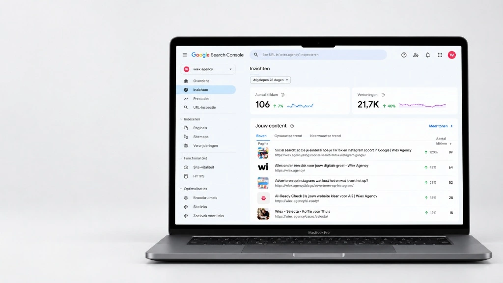 Social search meten in Search Console