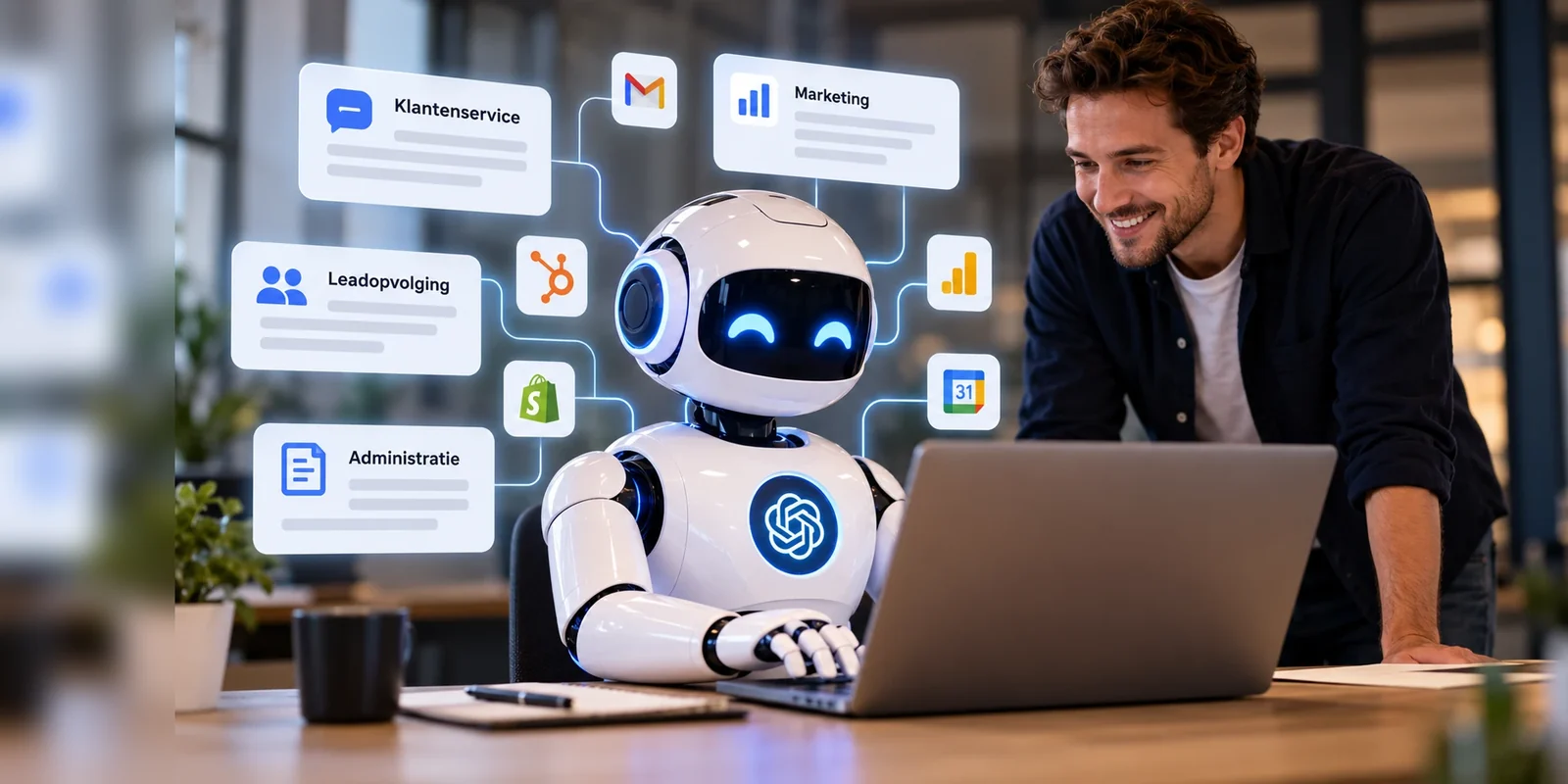 AI agent: software die zelfstandig taken uitvoert in je bedrijfssystemen