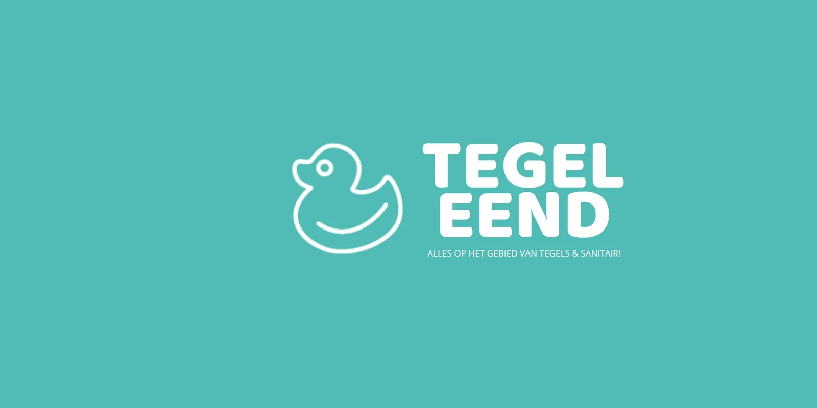 Logo van TegelEend: alles op het gebied van tegels en sanitair